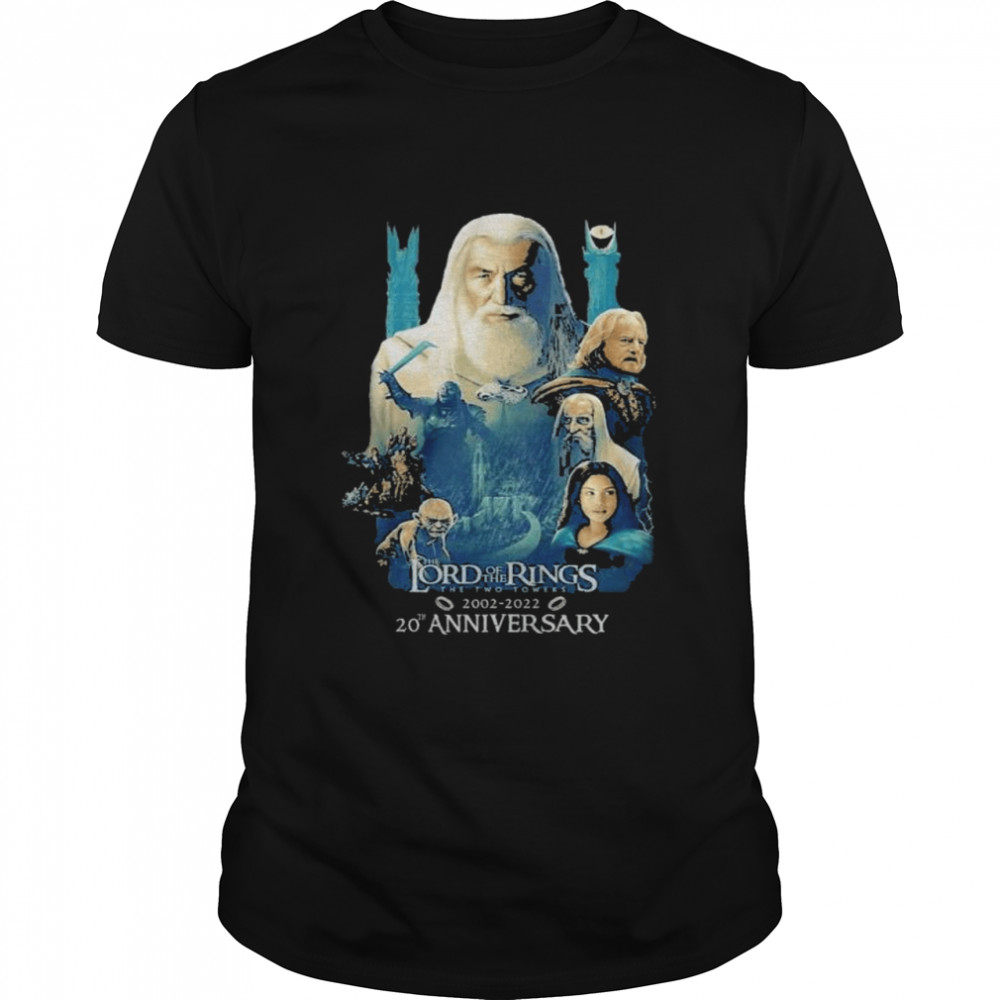 The Lord Of The Rings The Two Towers 2002 2022 20Th Anniversary Shirt