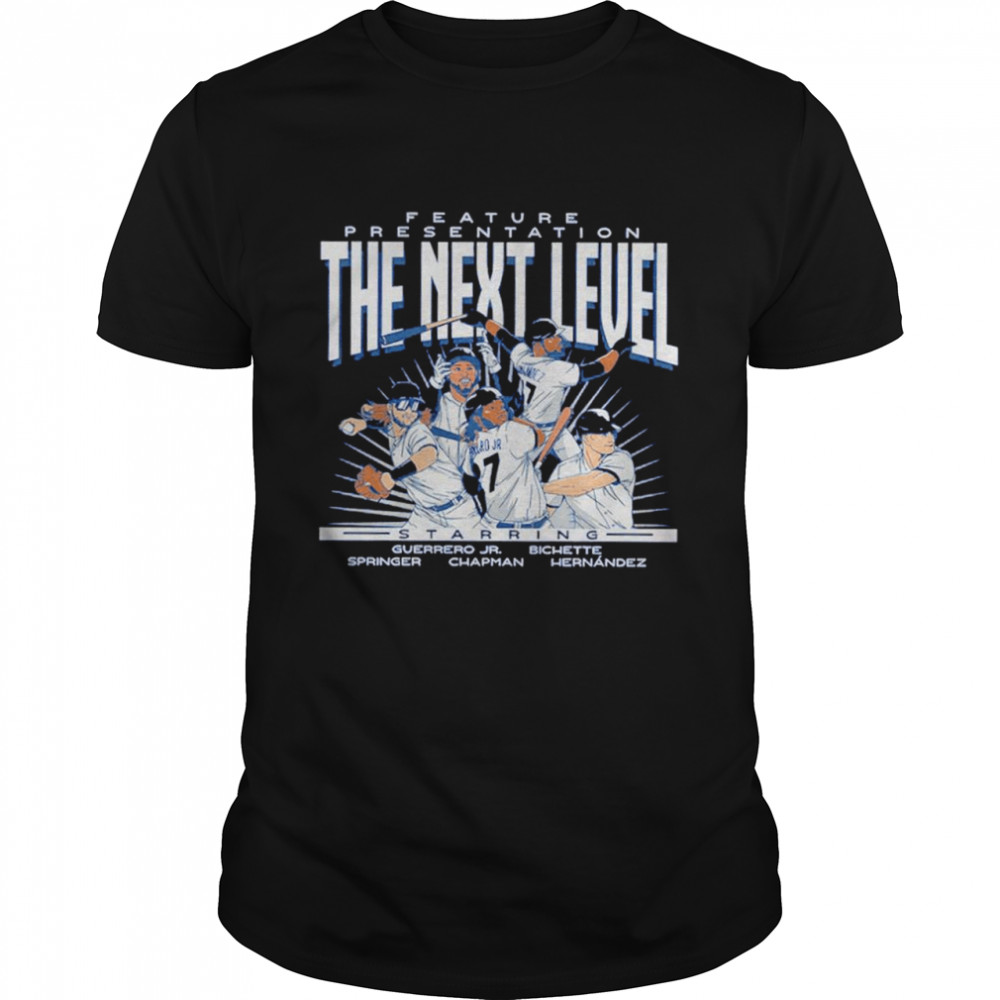Toronto Blue Jays feature presentation the next level shirt Classic Men's T-shirt
