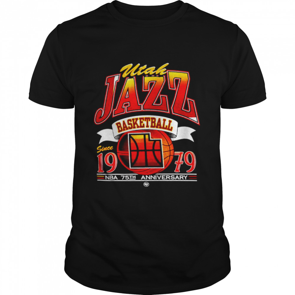 Utah Jazz ’47 75th Anniversary City Edition Mineral Wash Vintage T-shirt