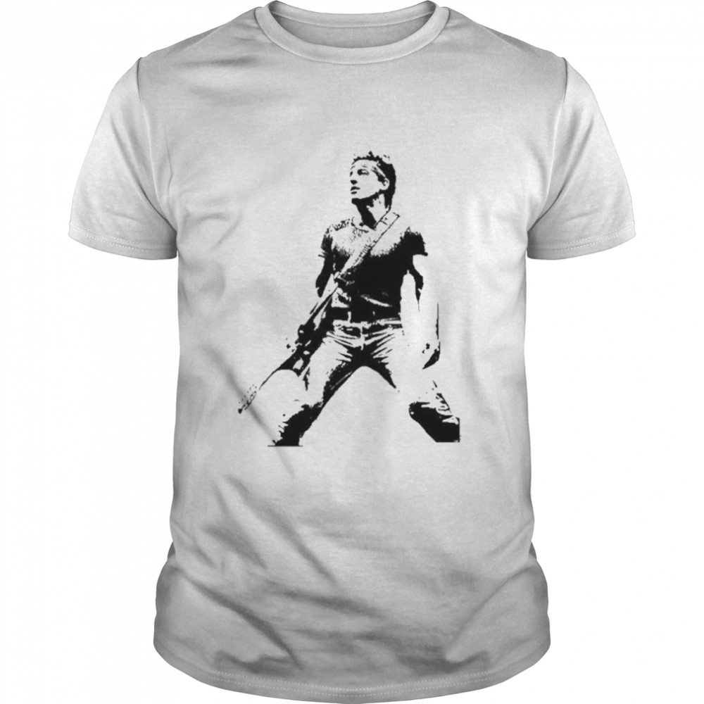 Black And White Style Bruce Springsteen T-Shirt