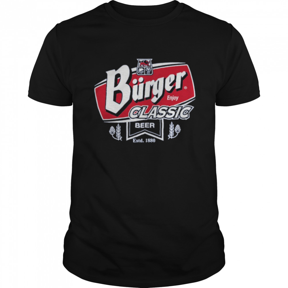 Burger Classic Beer Shirt
