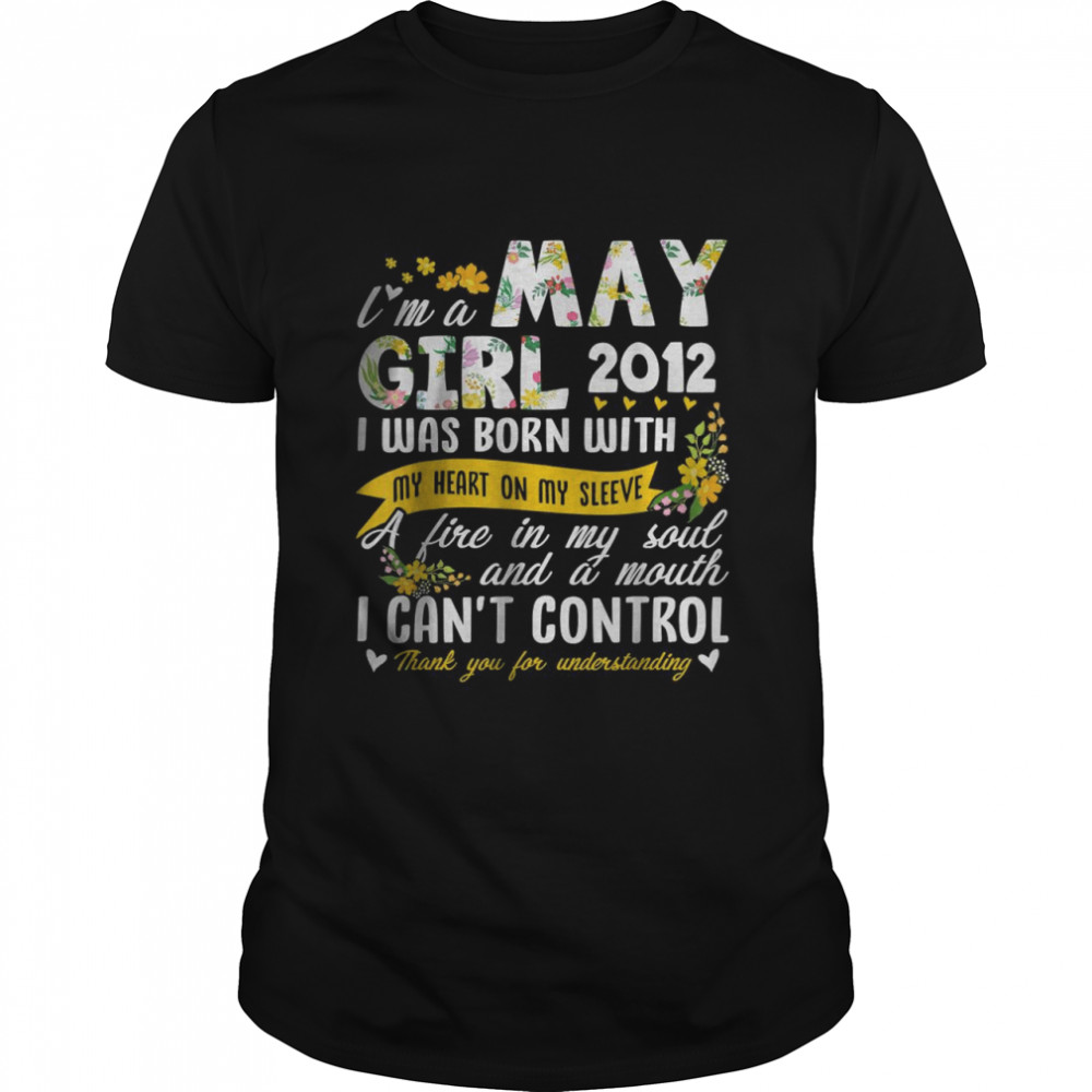 10th Birthday Floral Girl Limited Edition May 2012 T-Shirt