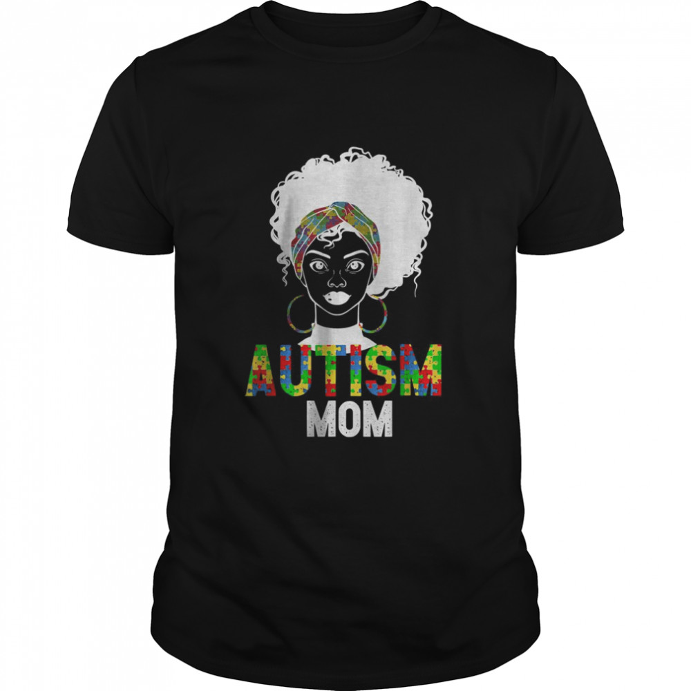 Autism Awareness Mom Proud Mom T-Shirt