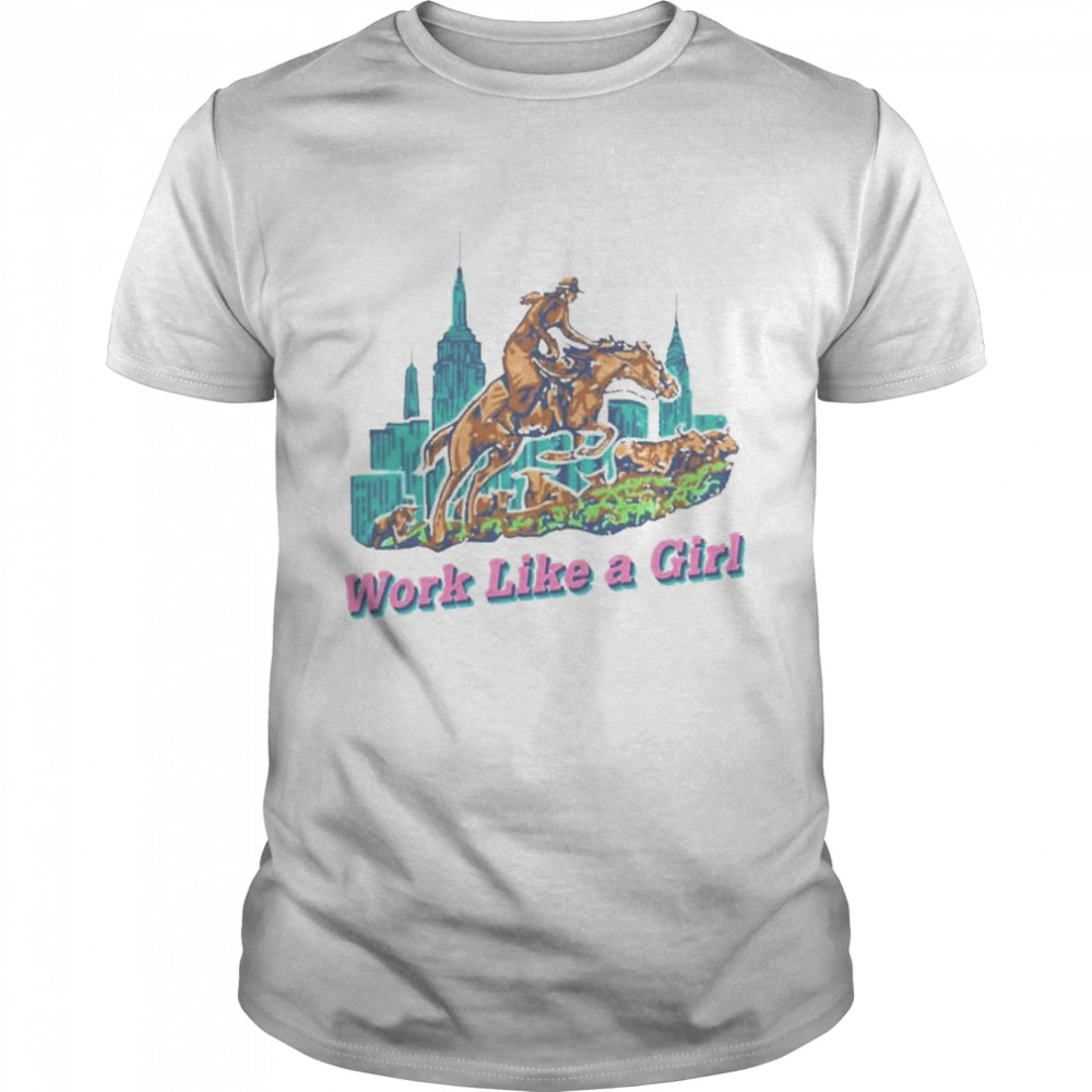 Barstool Sports Store Work Like A Girl Token Ceo T-Shirt