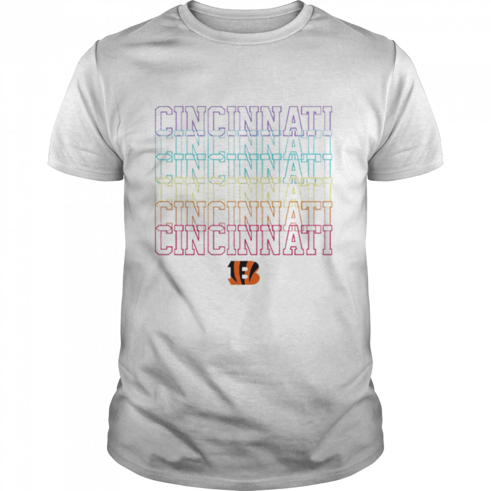 Cincinnati Bengals Pride 2022 Logo T-Shirt
