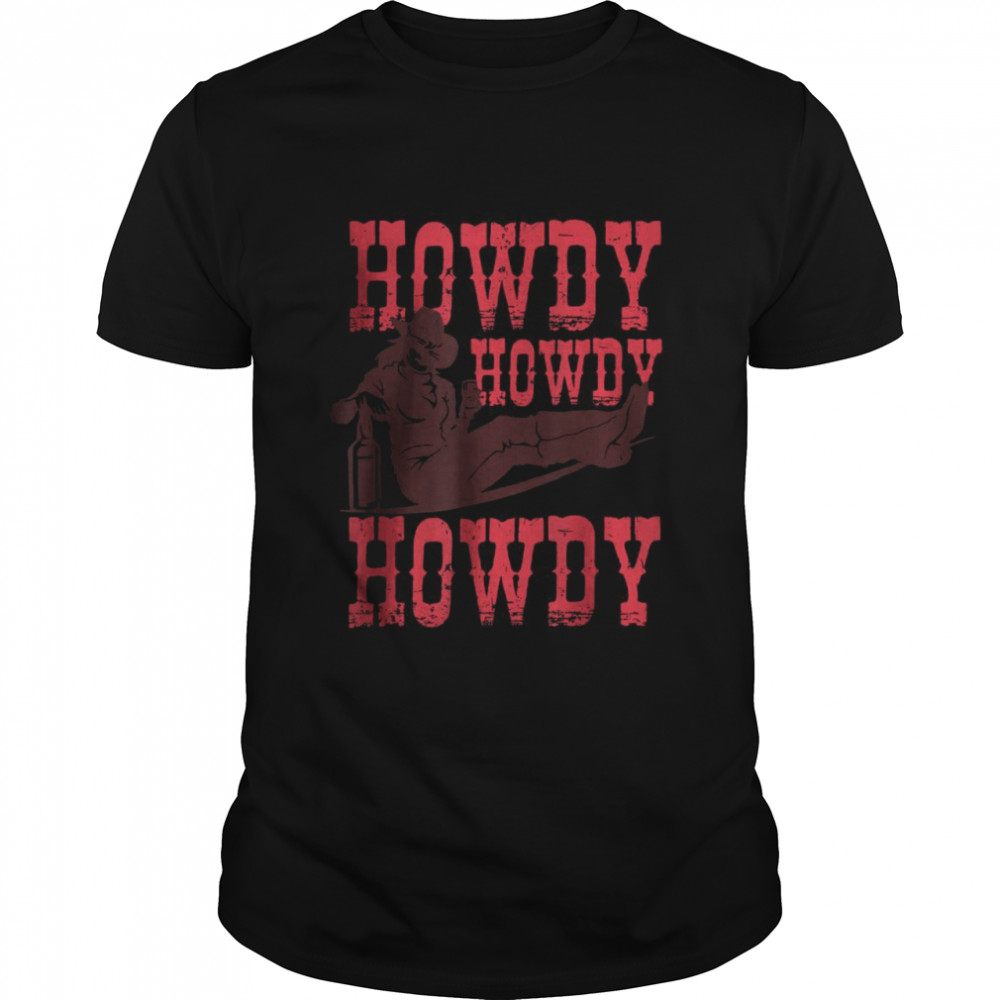 Howdy Howdy Country Southern Rodeo Women Western T-Shirt
