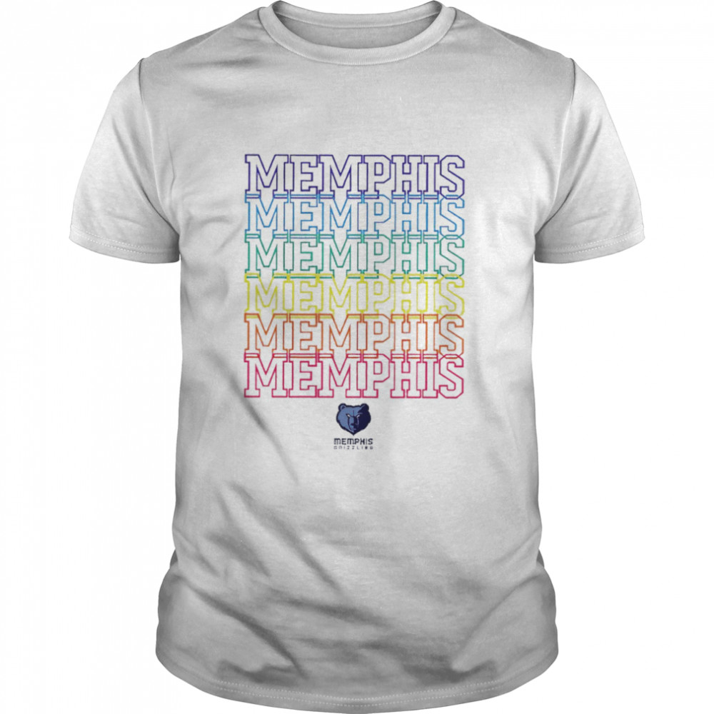 Memphis Grizzlies Pride 2022 Logo T-Shirt