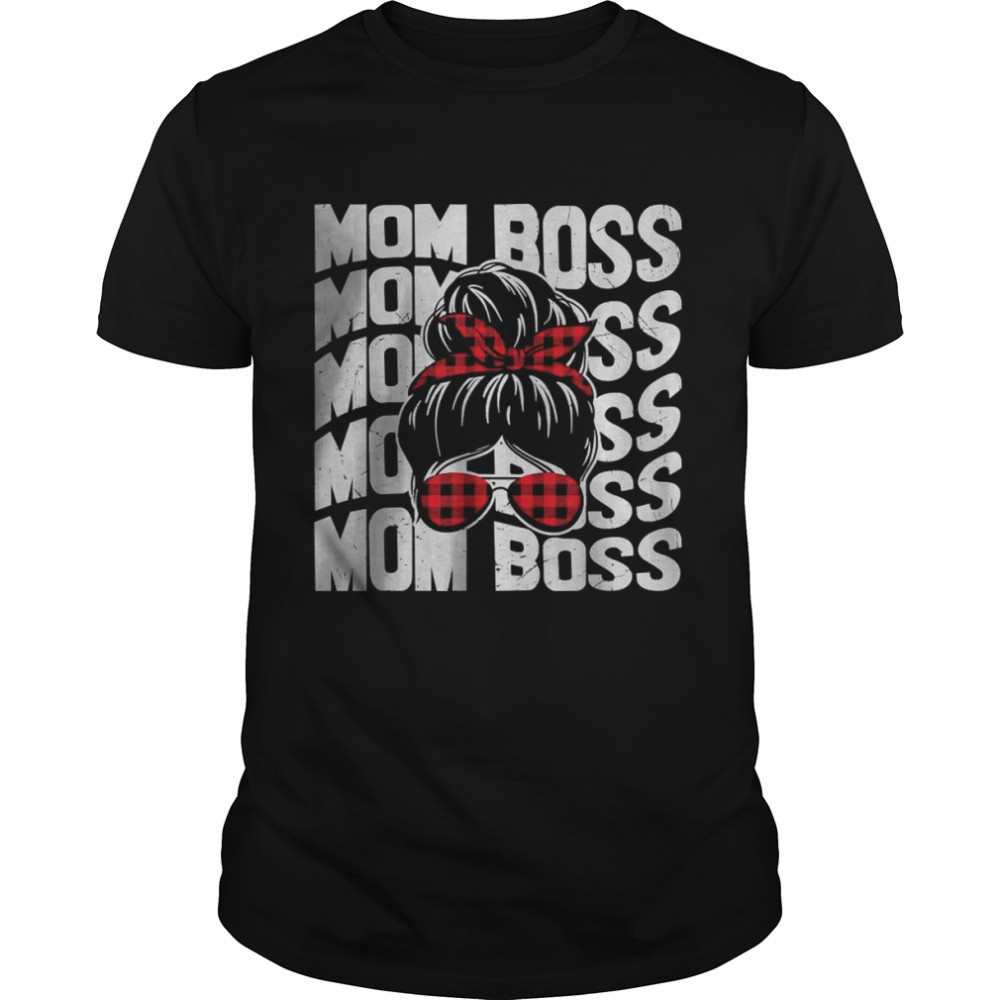 Mom Boss Mommy Wife Family Mom Life T-Shirt