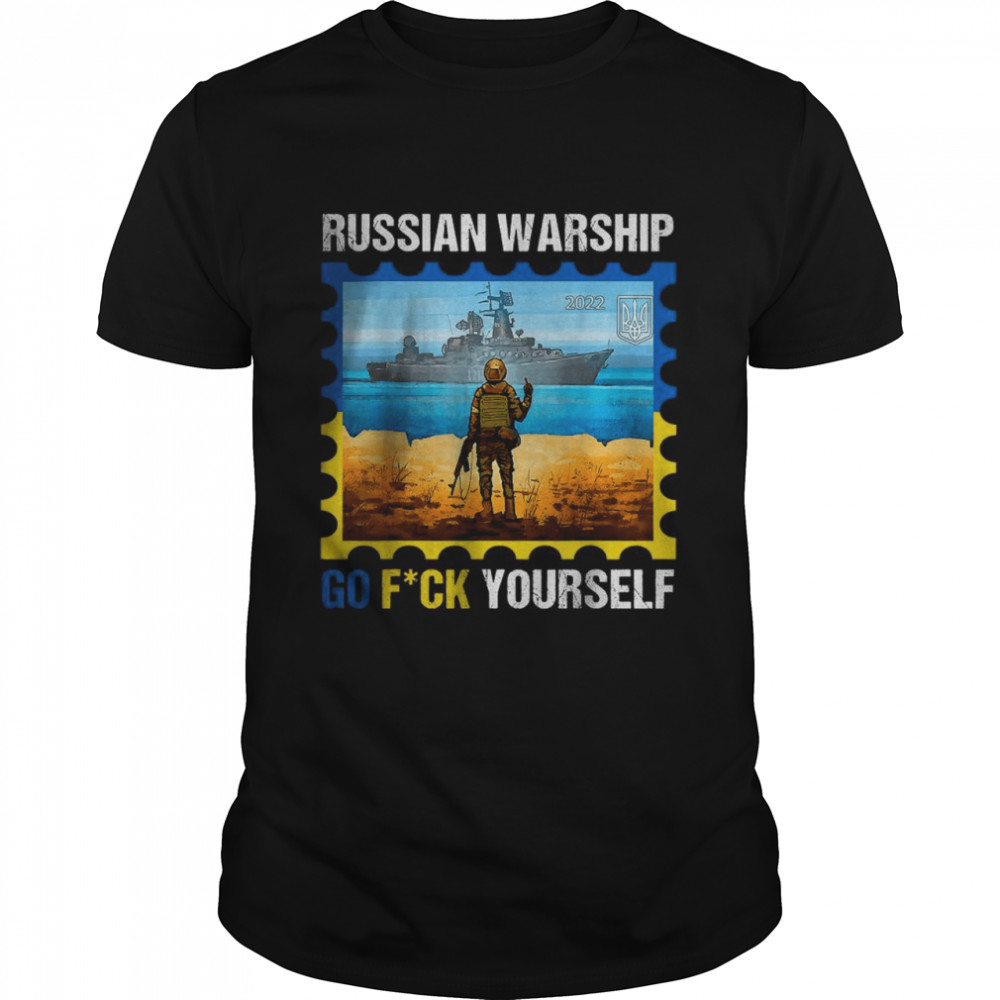 Russian Warship Go Fuck Youself T-Shirt