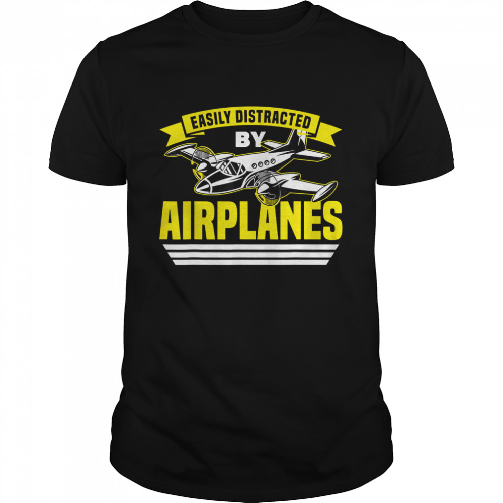 Airplane Pilot Hat Planespotting Rc Plane Propeller Machine Shirt