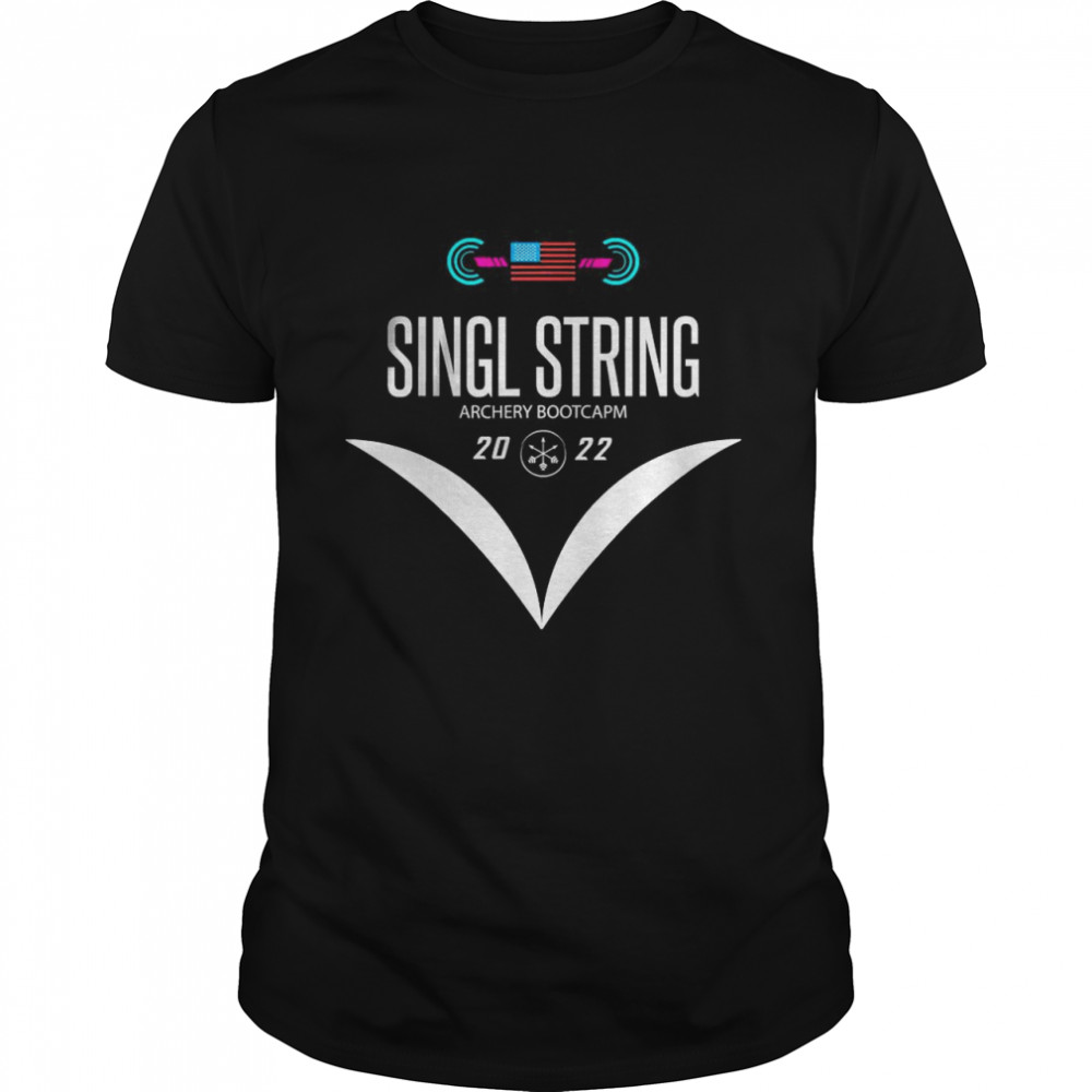 Cool Single String Archery Bootcamp 2022 T-Shirt
