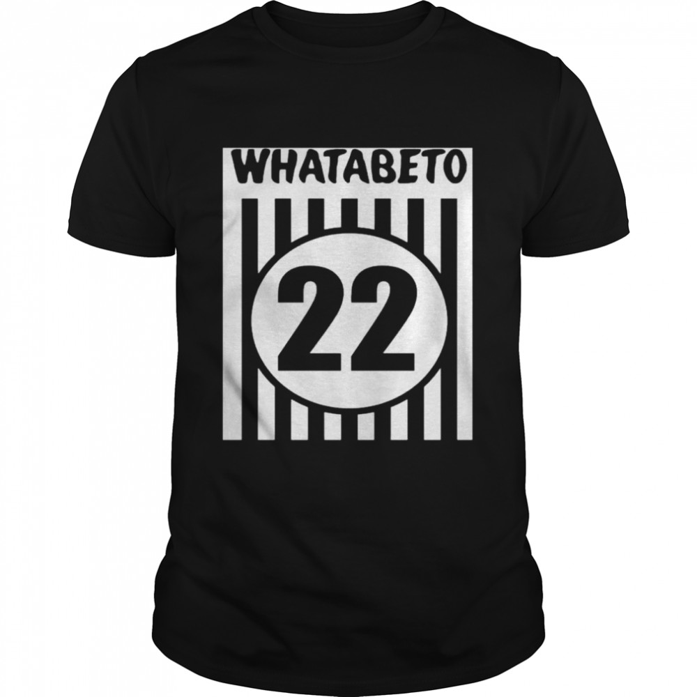 Cynthia cano wearing whatabeto 22 shirt