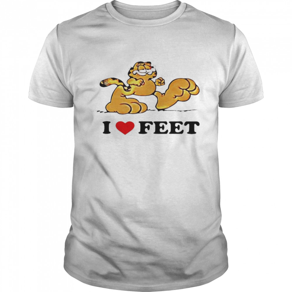 Garfield I Love Feet shirt