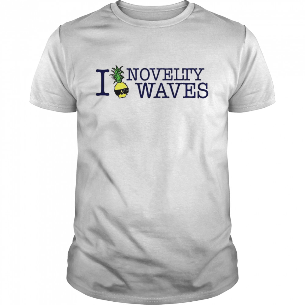 Pineapple I love Novelty Waves shirt