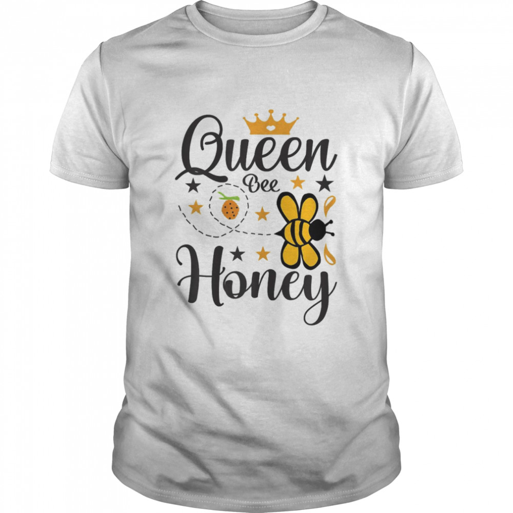 Queen Bee Honey Black Girl Magic Melanin T-Shirt