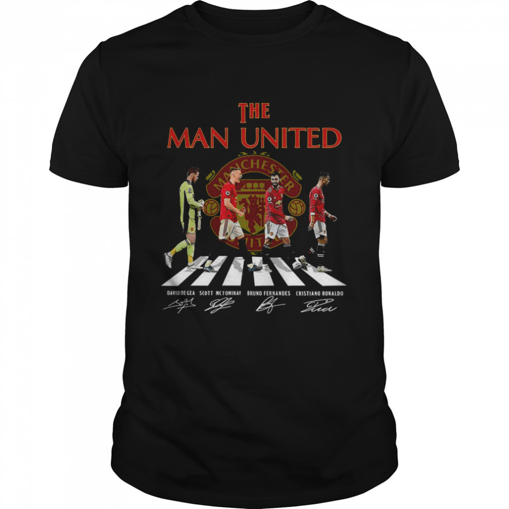 The Man United Abbey Road Signatures Shirt