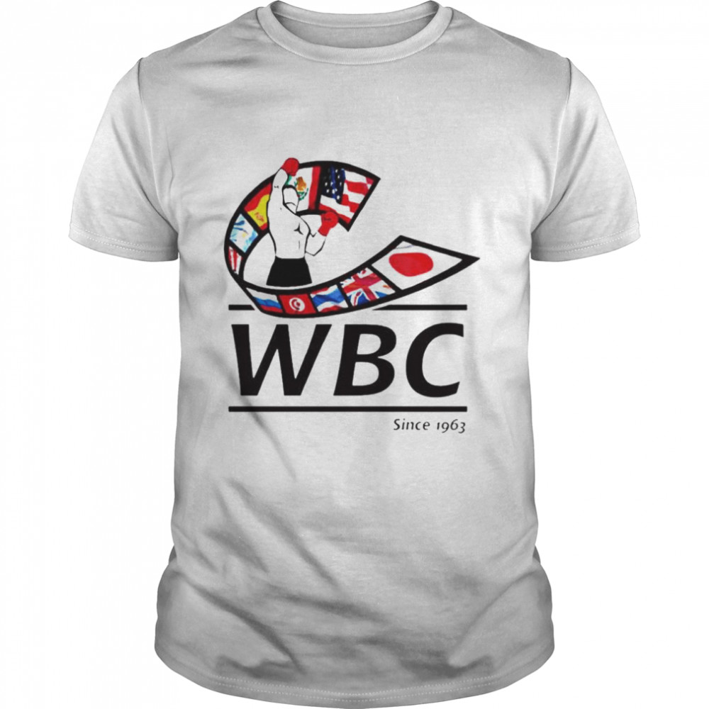 Wbc Boxing Logo Tyson Fury Since 1963 Shirt