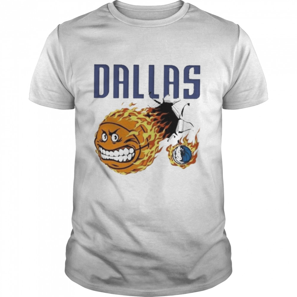 Dallas Mavericks Youth Essential Cartoon Ball Shirt