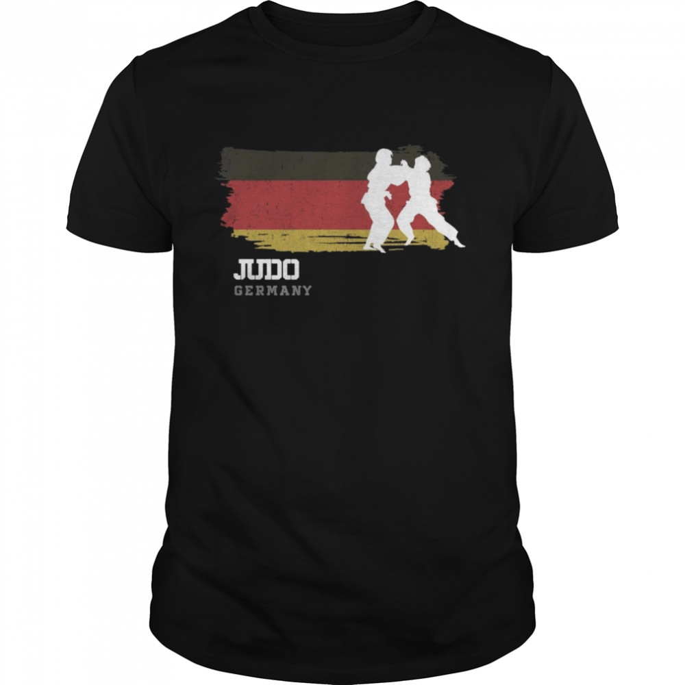 Germany Judo Fighter Martial Arts Judoka Judo Shirt