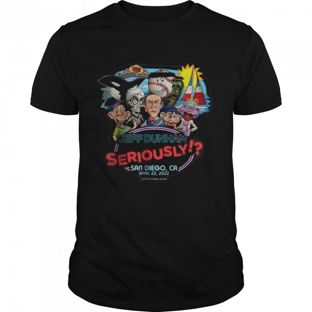 Jeff Dunham San Diego, CA (2022) T-Shirt