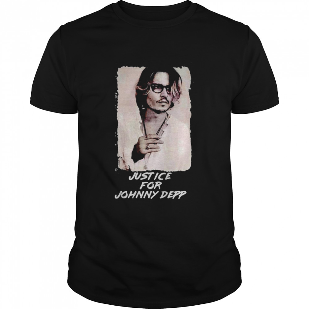 Justice For Johnny Depp smoking shirt