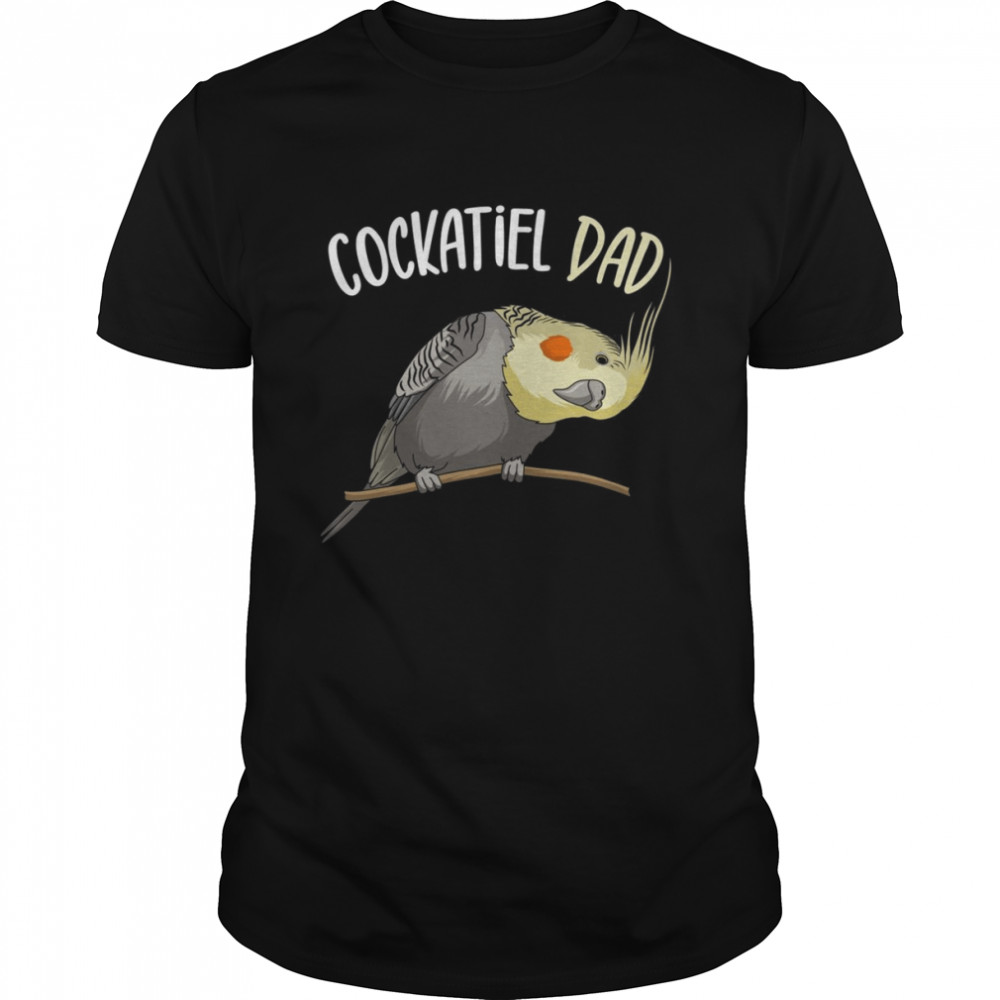 Nymphensittich Dad Bird Langarmshirt Shirt