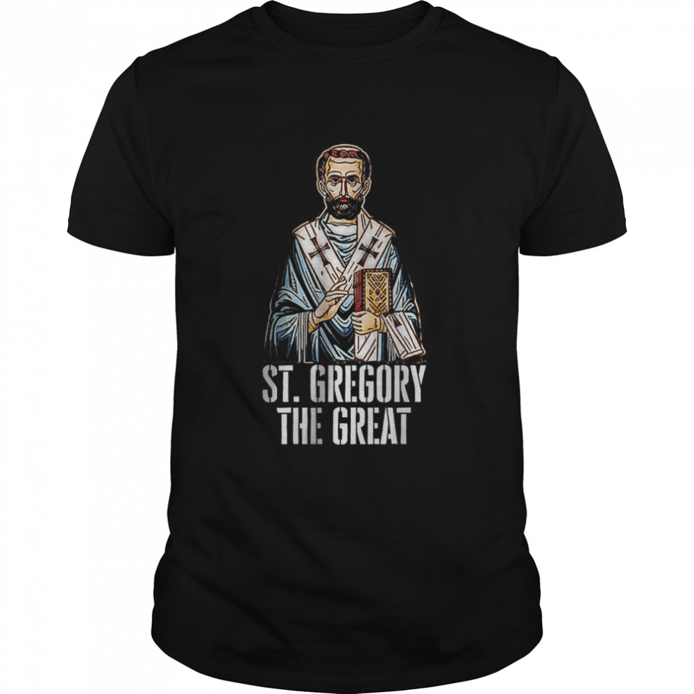 Saint Gregory the Great Catholic T- Classic Men's T-shirt