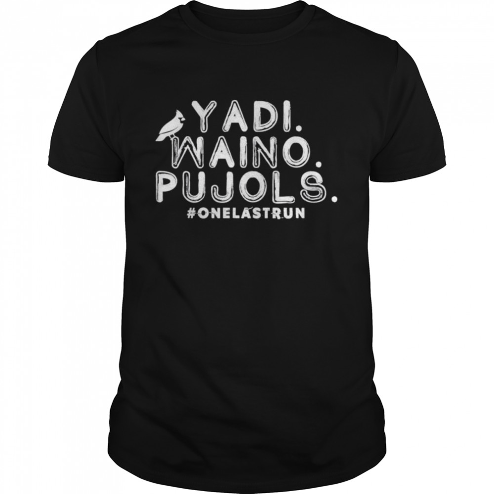 YadI waino pujols vintage shirt