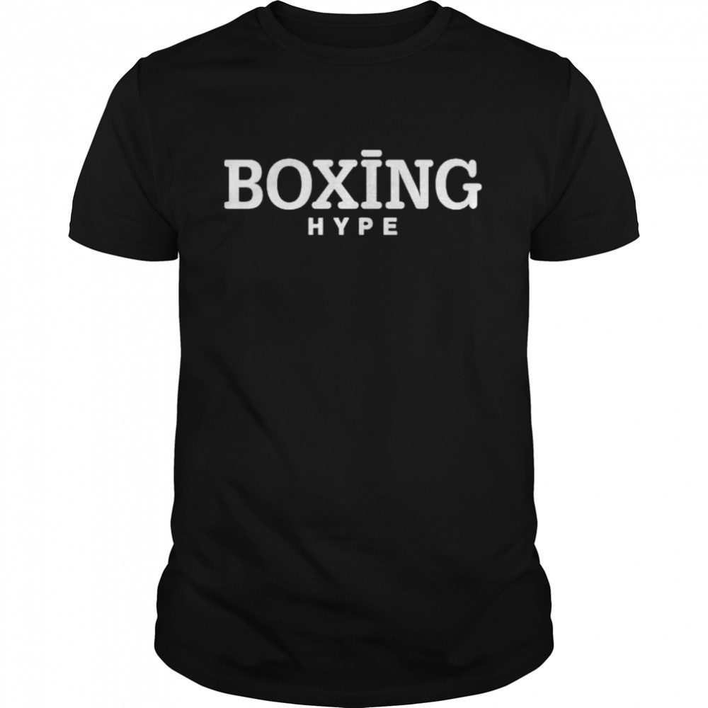 Boxing hype shirt