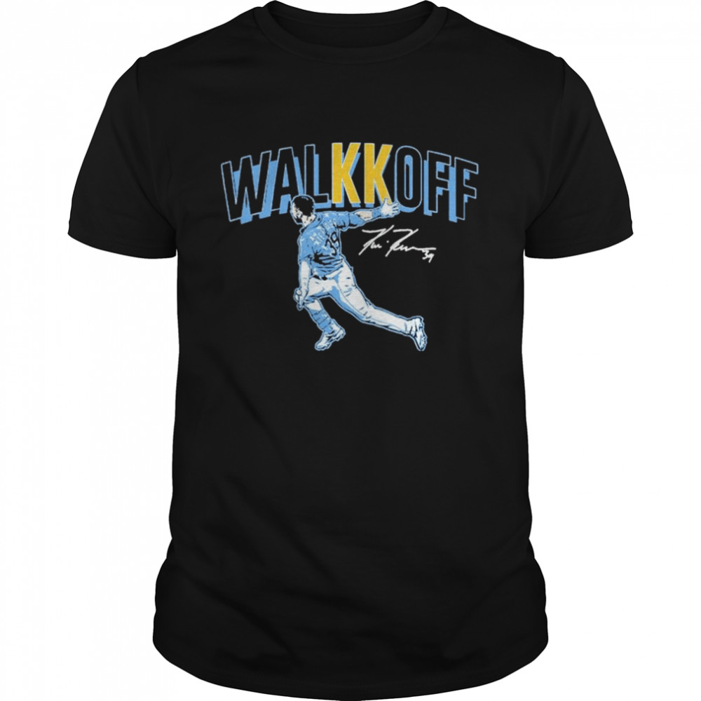 Kevin Kiermaier Walkkoff Tampa Bay Rays signature shirt