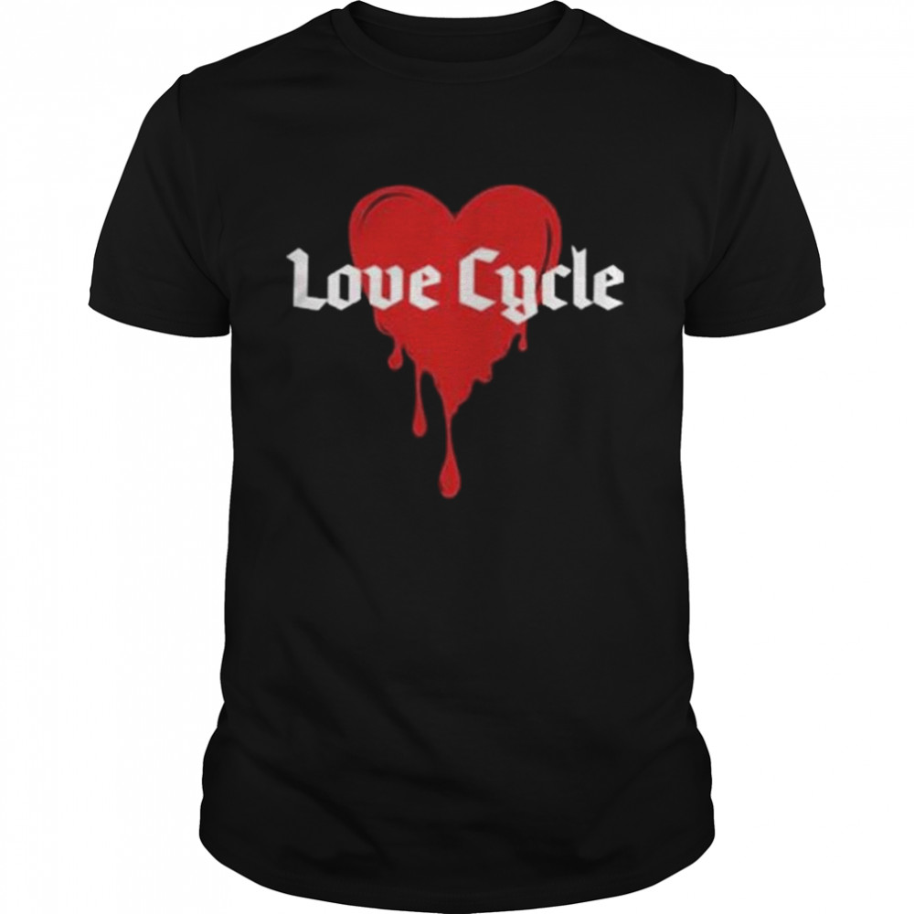Love Cycle Another Round Cause We Never Give Up Shirt
