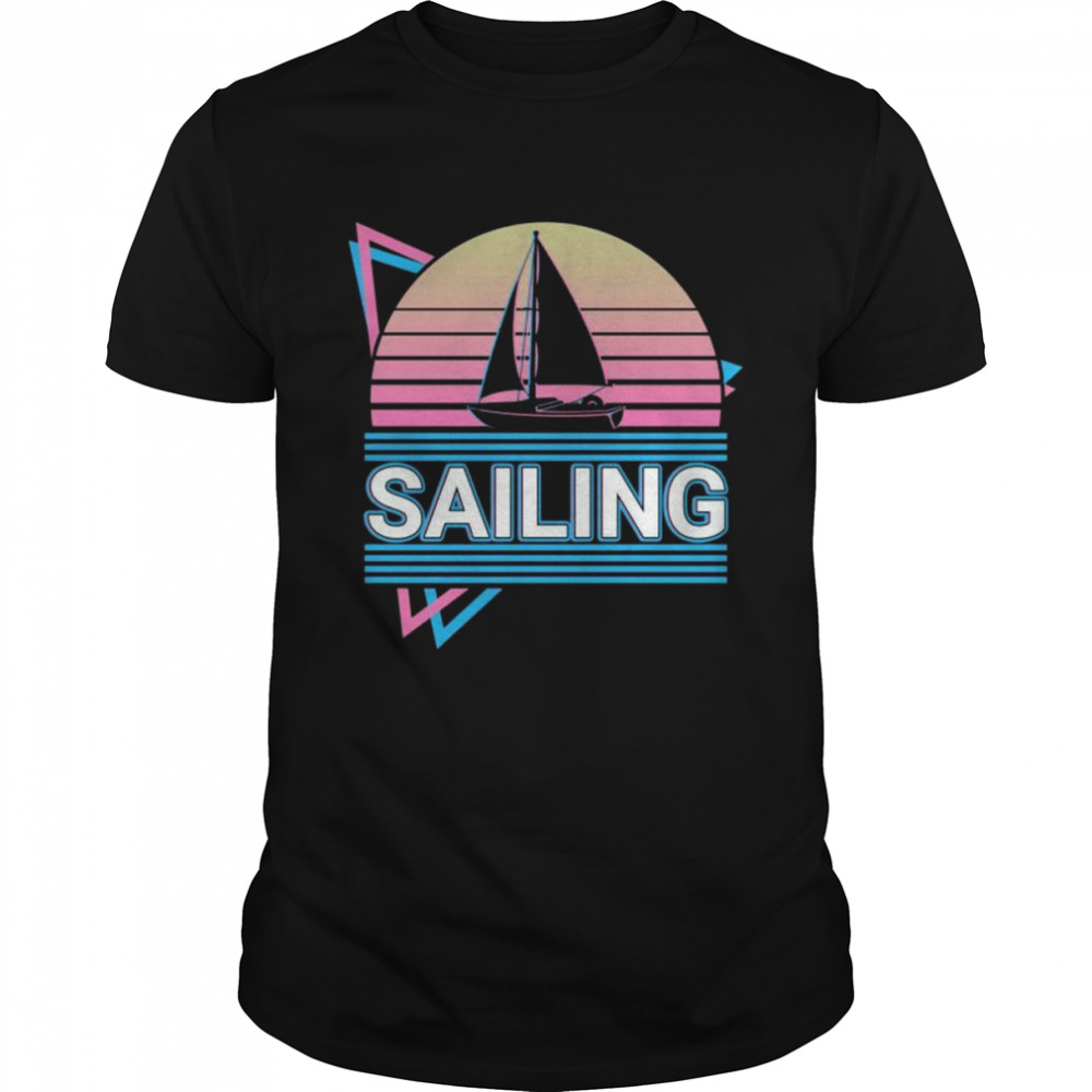 Sailing Retro  Classic Men's T-shirt