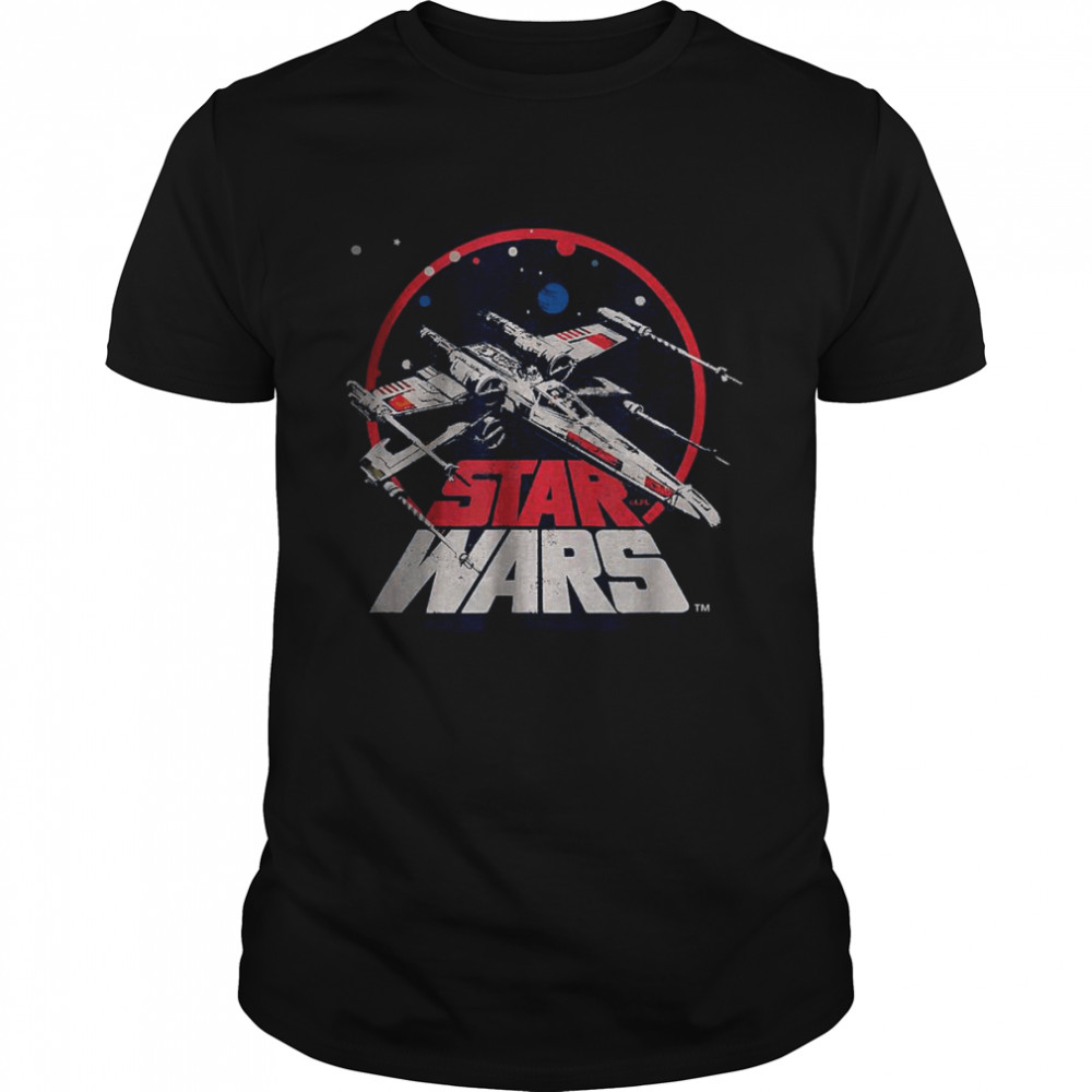 Star Wars X-Wing Starfighter Vintage T-Shirt