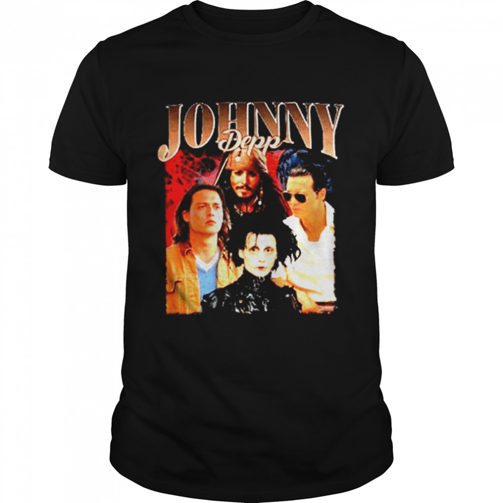 Justice johnny depp homage shirt
