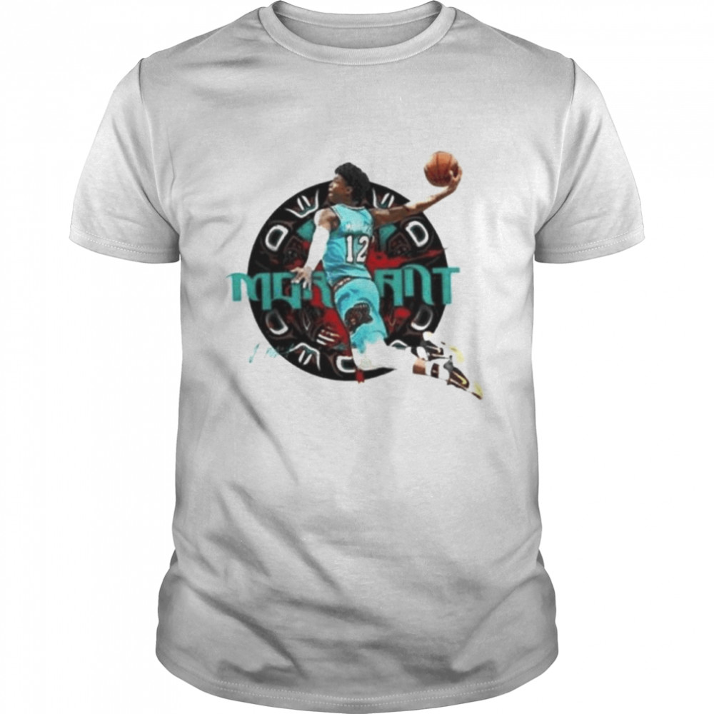 Memphis Grizzlies Ja Morant jumping signature shirt Classic Men's T-shirt