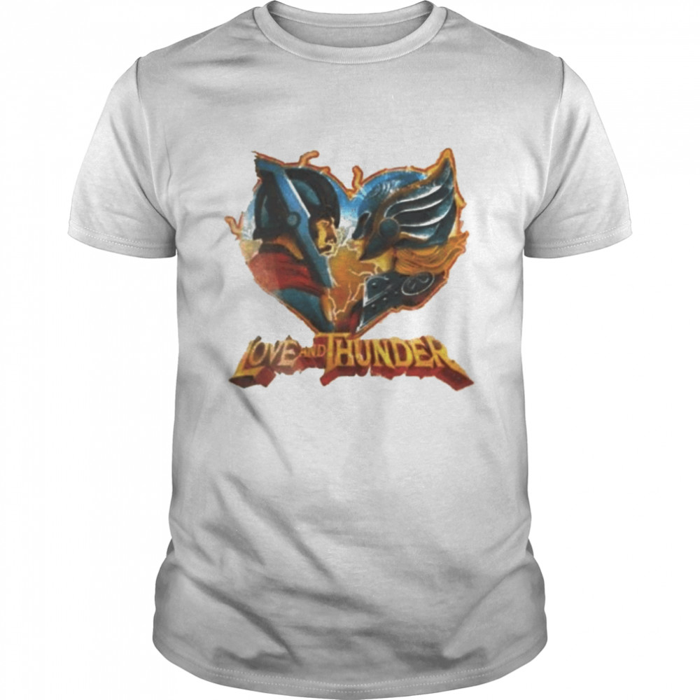 Retro Thor Love and Thunder shirt Classic Men's T-shirt