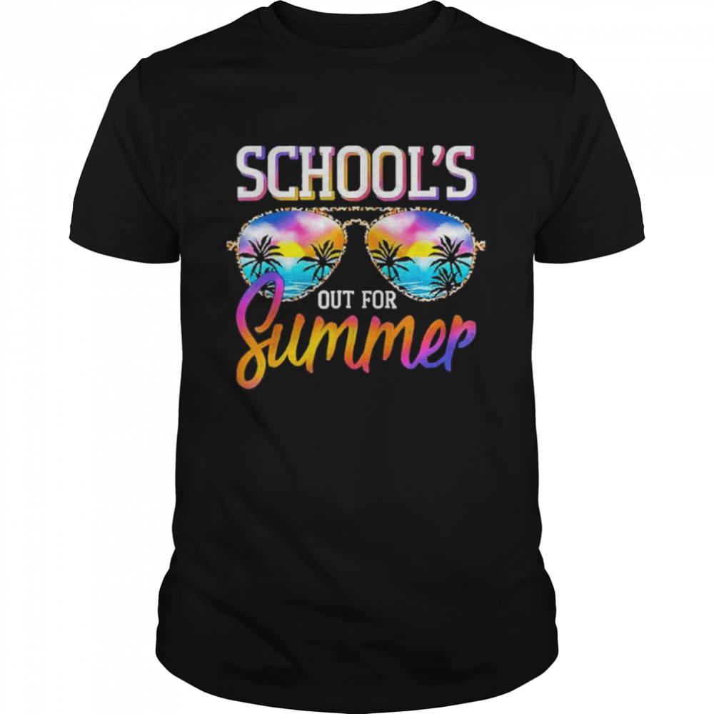 Schools Out For Summer Funny Happy Last Day Of School Vintage Shirt