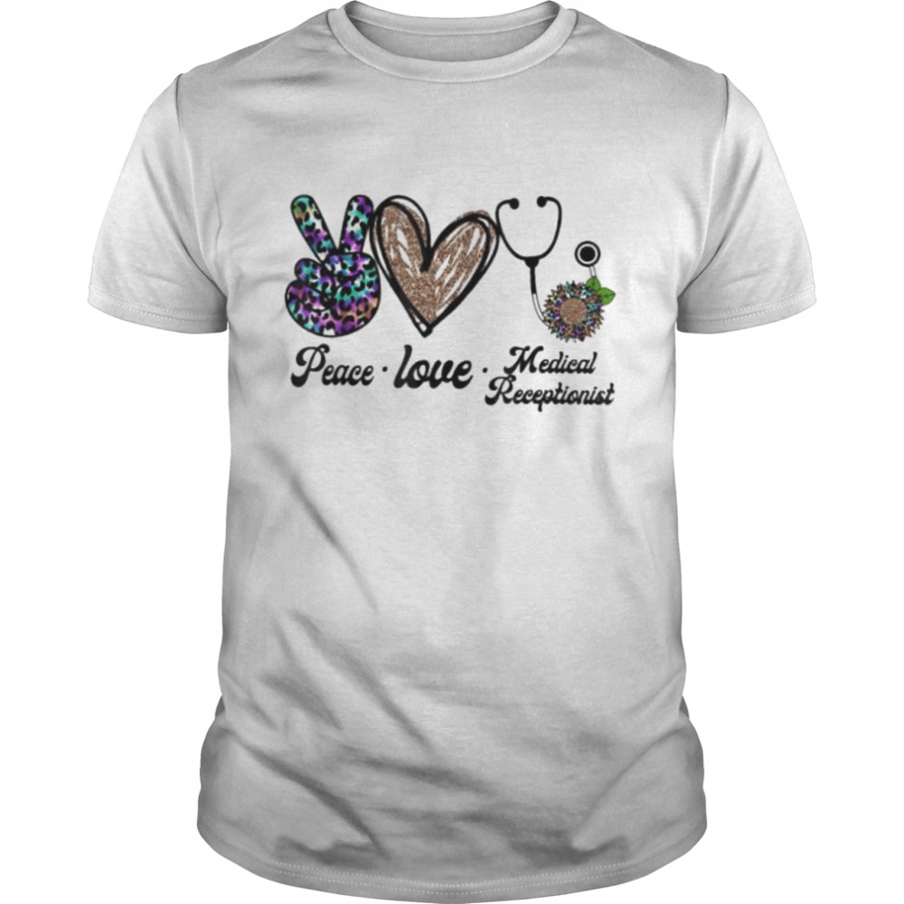 Healthcare medical receptionist shirt