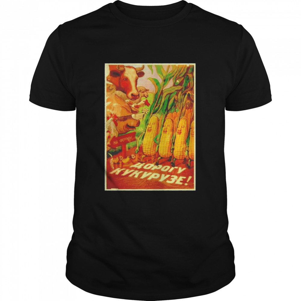 Soviet Corn Soviet Visuals shirt