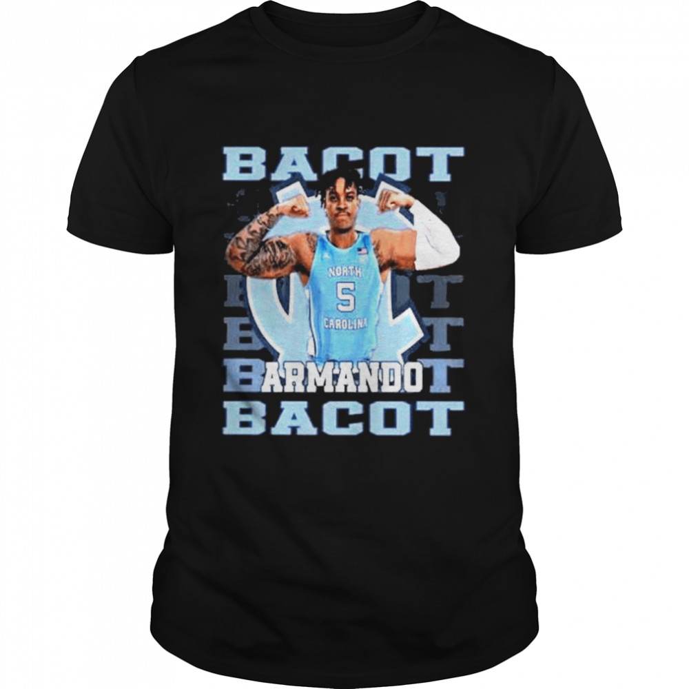 Armando bacot unc basketball team north Carolina shirt