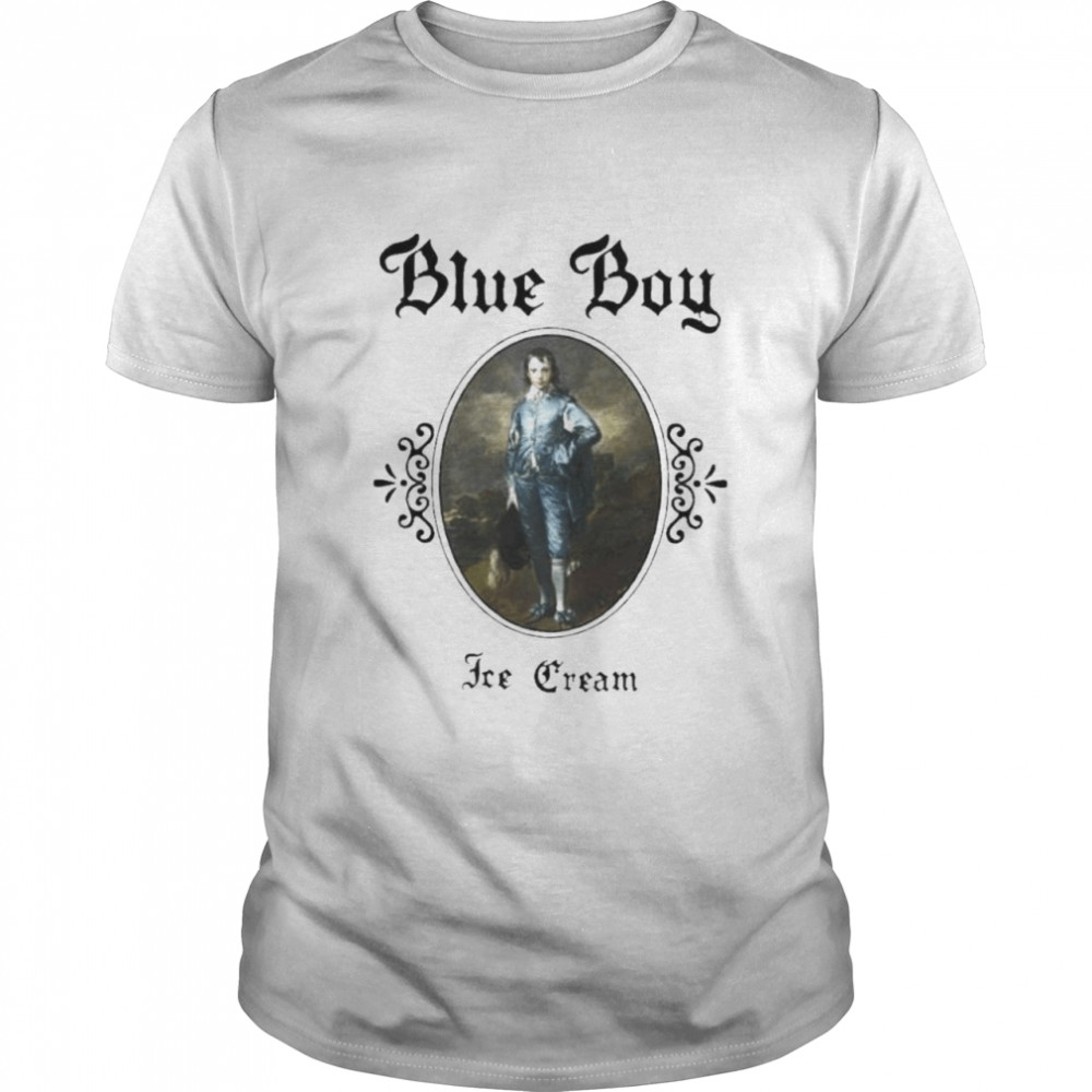 Blue boy ice cream way back winnipeg shirt