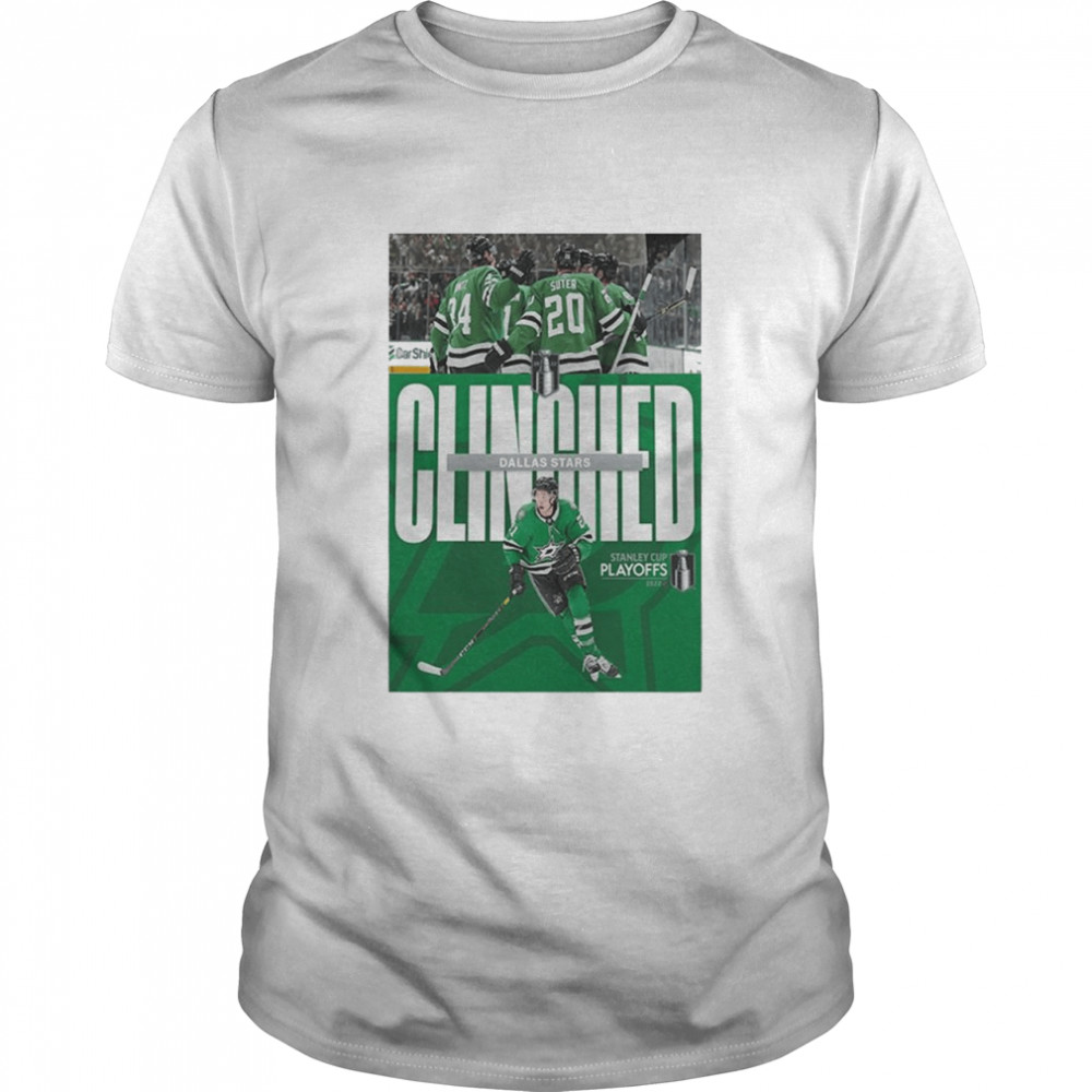 Dallas Stars Clinched Stanley Cup Playoffs 2022 T- Classic Men's T-shirt
