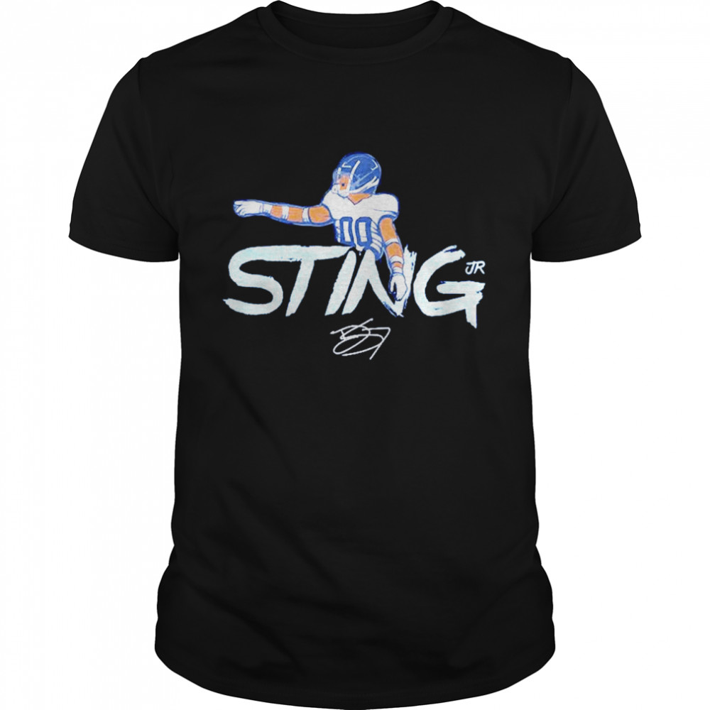 Derek Stingley Jr Sting Jr. Houston Texans Signature Shirt