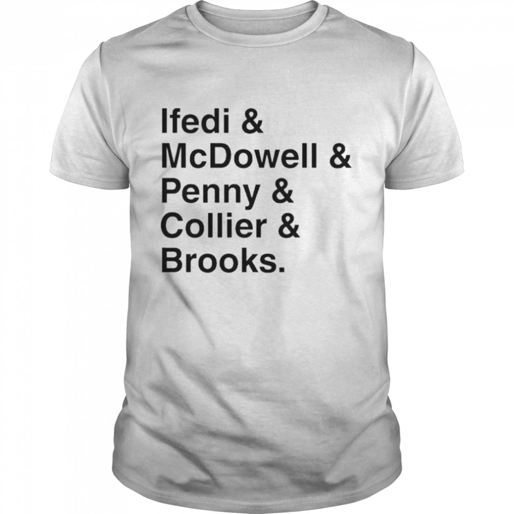 Ifedi & mcdowell & penny & collier & brooks seattle draft day shirt Classic Men's T-shirt
