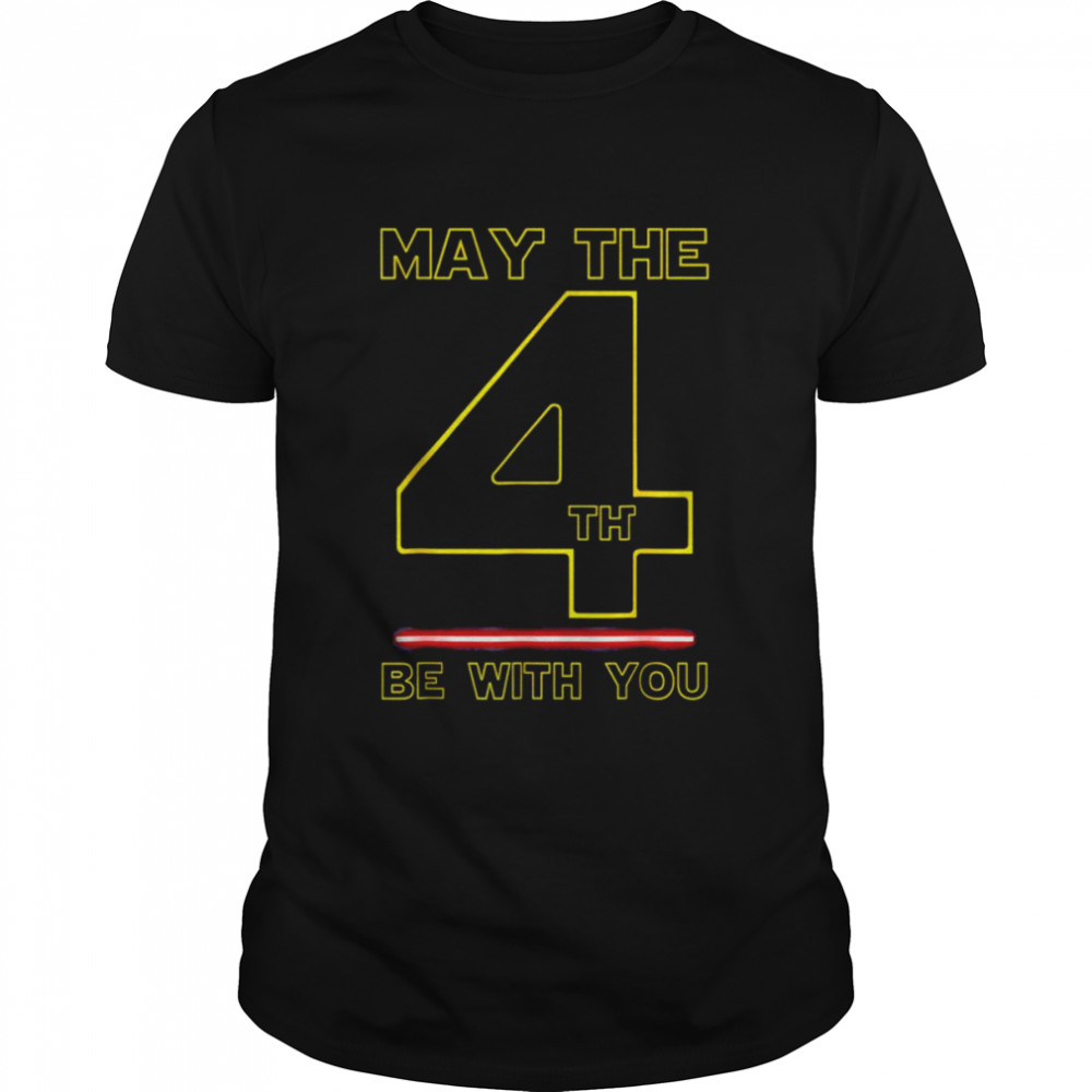 May The 4th Birthday Be With You Star Wars shirt Classic Men's T-shirt