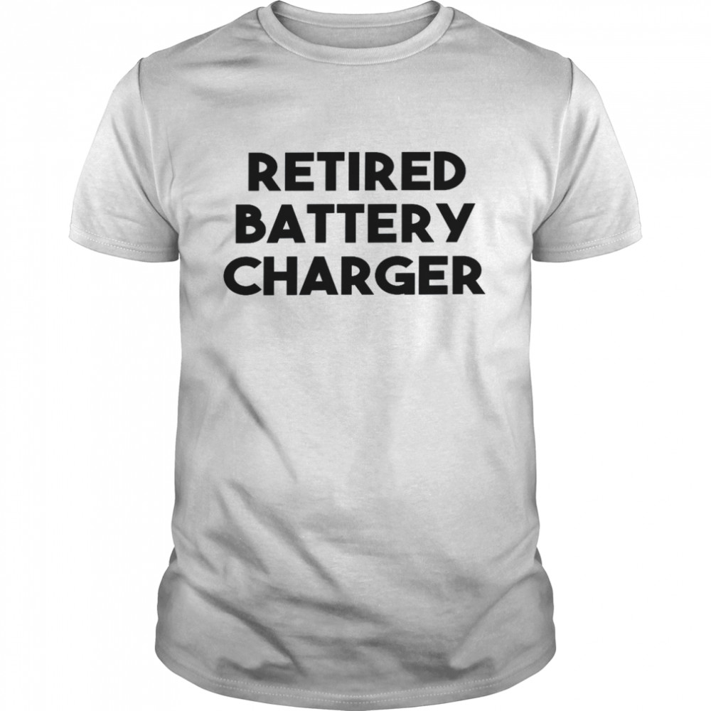 Retired Battery Charger  Classic Men's T-shirt