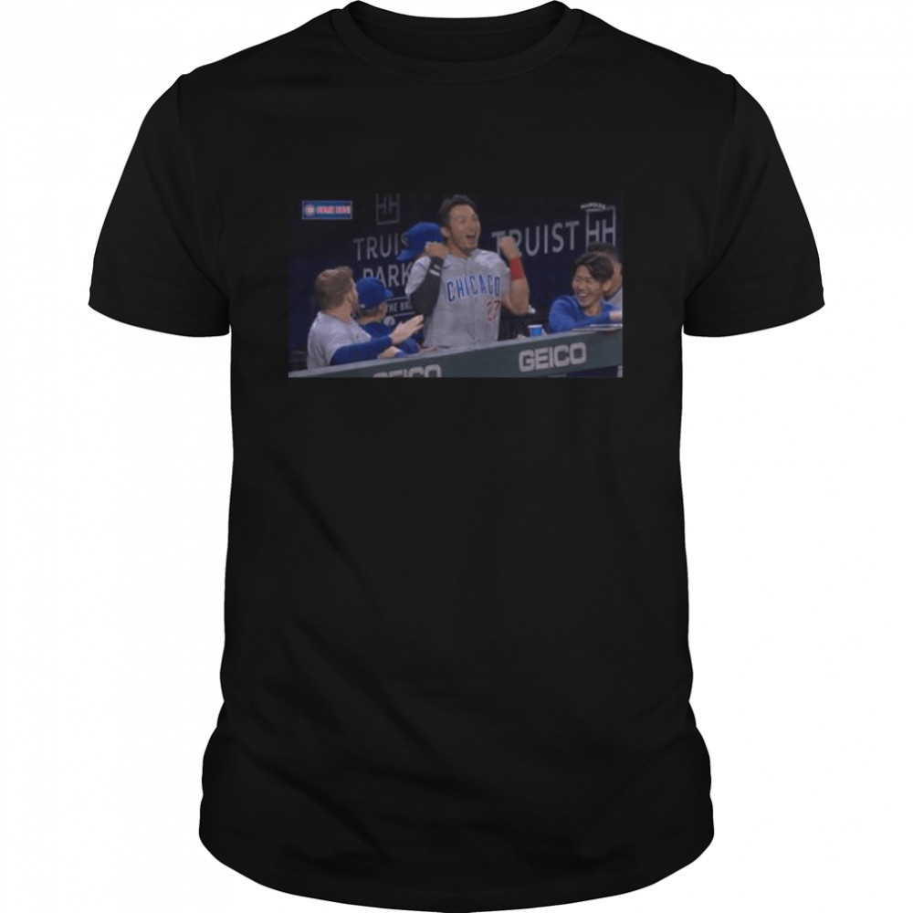 Seiya suzuki celebration shirt