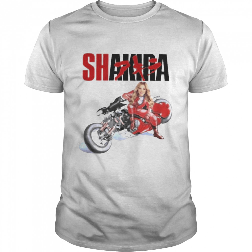 Shakira akira shotaro kaneda motorcycle shirt
