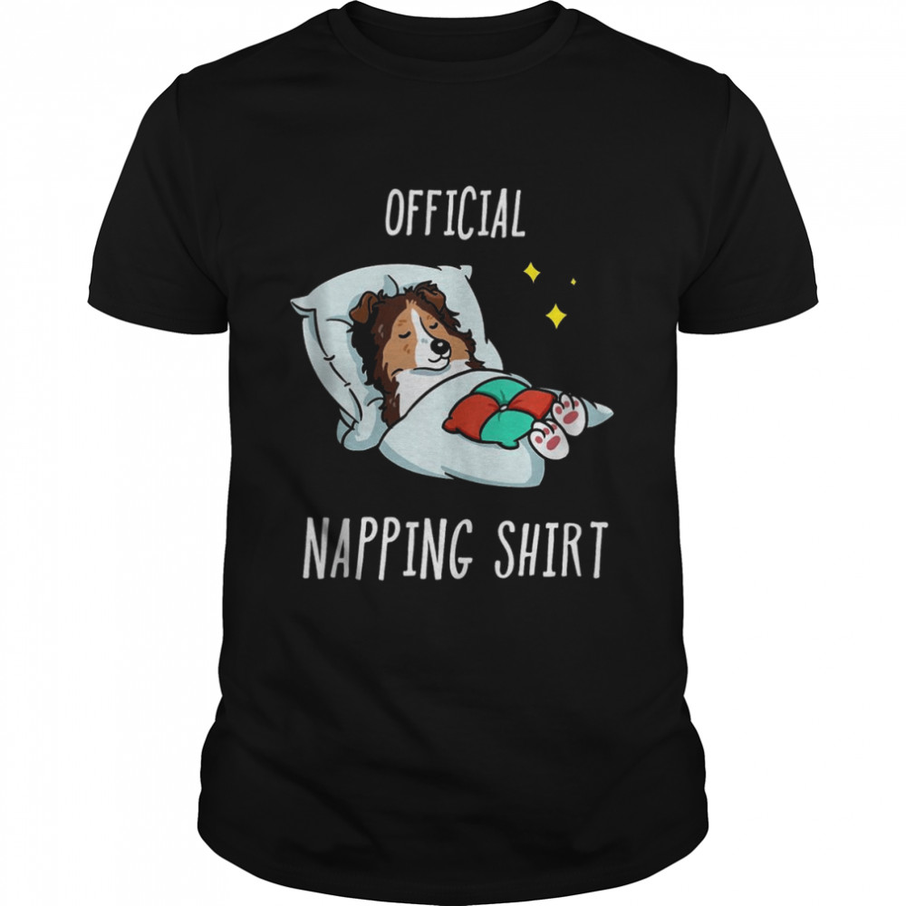 Sleeping Sheltie Pajamas Sleepyhead Shirt