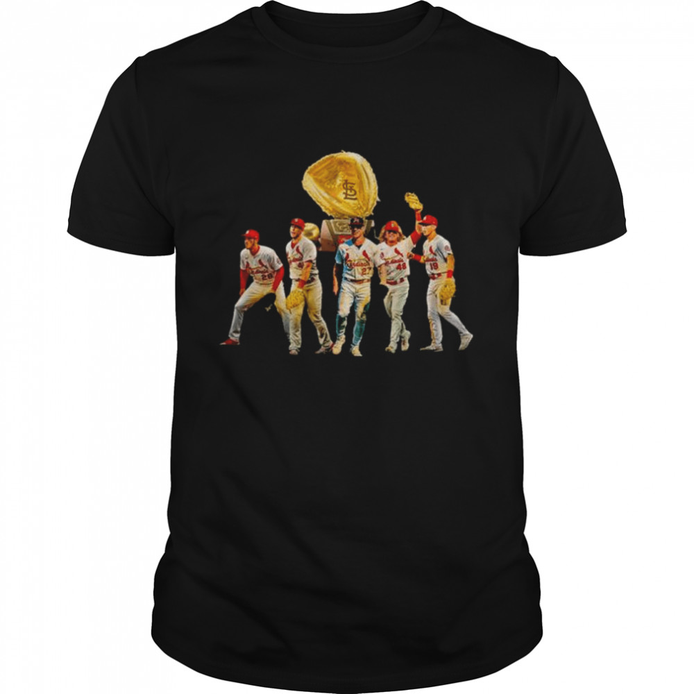 The St Louis Cardinals Flash That Golden Leather Mlb T-Shirt